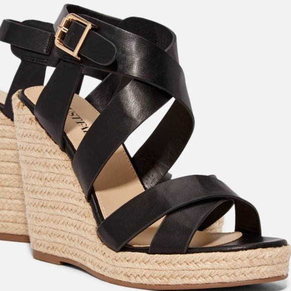 Joan Espadrille Wedge sz 8.5 - Picture 4 of 6